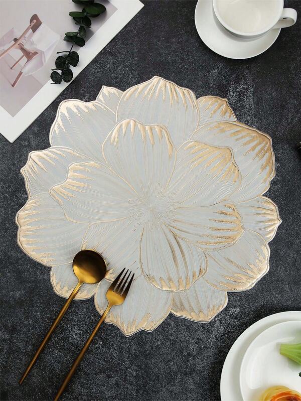 1-200 Stücke runde Platzmats im nordischen Stil, Luxus elegante waschbare rutschfeste Matten für Heim-Dekoration, Dining, Camping, Hochzeiten, Innen-/Außenpartys, Weihnachtsgeschenke