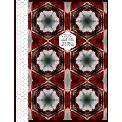 Organic Hexagonal Graph Paper: Organic Chemistry Hexagonal Graph Paper 2022 Notebook