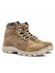 Caterpillar Men's Safety Ankle Boot 2190, PVC Toe With Gel Insole! - Màu be - Xem 3
