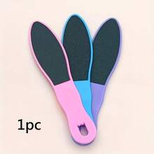 1 pieza Lima para pedicura, lima de doble cara para cutículas y raspador de talones - Adecuado tanto para hombres como para mujeres
