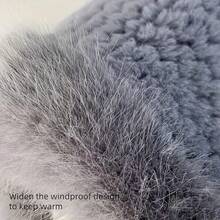 3-In-1 Women's Plush Scarf, Neck Warmer And Ear Muff Riding Hat, Suitable For Outdoor Activities And Holiday Events, Winter Accessories, Cold Weather Gear, Comfortable Headwear, Snug Fit, Soft Fabric, Hand Wash Only, Multifunctional Accessory, Neck Warmer Hat, Suitable For Holiday Enthusiasts, Outdoor Enthusiasts, Winter Hat With Ear Flaps, Women's Ear Muffs, Women's Hat, Women's Winter Hat - Multicolor - View 8