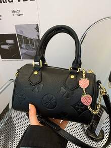 Fashionable Popular New Design Fashionable Women Outdoor Casual One Shoulder Diagonal Crossbody Bag, Large Capacity High-Quality Tote Boston Bag