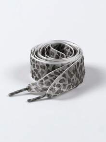 New Colorful Leopard Print Shoelaces, Unique Accessory For Casual Sneakers And Sports Shoes