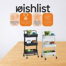 Storage Island & Carts - 黑色 - 查看 6