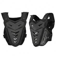 1 Set Motorcycle Anti-Fall Anti-Collision Riding Gear, Off-Road Riding Knee Pads Chest Back Protector, Outdoor Sports Riding Protective Equipment, Rider Gift - Multicolor - View 2