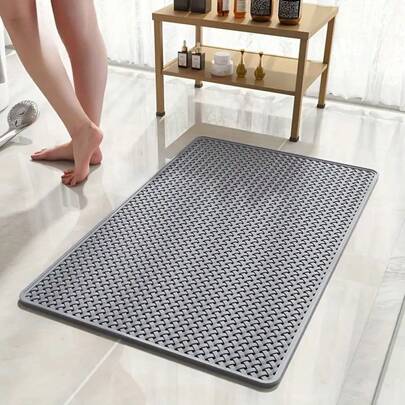 NF0040024 MULTICOLOR MEDIDAS 69.5X35Cm - ALFOMBRILLA DE BAÑO ANTIDESLIZANTE CON TAZA DE SUCCIÓN, RESISTENCIA AL DESLIZAMIENTO GRACIAS A SUS SUPERFICIES SUAVES Y LIGERAMENTE TEXTURIZADAS QUE PROPORCIONAN UNA SUJECIÓN SÓLIDA, TAMBIÉN TIENE UNA FUNCIÓN, SU DISEÑO DE SUPERFICIE TEXTURIZADA ÚNICA QUE PROPORCIONA UN TOQUE SUAVE A LOS PIES.