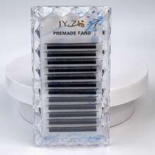 SF-Sechsblättrige Kleeblatt Künstliche Wimpern Kleine Box 12 Reihen, einfach aufzunehmen ohne zu verstreuen, zeitsparend und arbeitssparend, Qualität