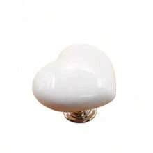 1 pieza Botón auxiliar de descarga en forma de corazón para tanque de inodoro, accesorio de interruptor de extensión de descarga del tanque del inodoro