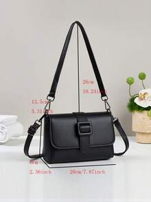 New Fashion Small Square Shoulder Bag, Large Capacity Handbag For Women, Classic Elegant Stylish Durable Portable Versatile Casual Multi-Layer Big Capacity Shoulder/Crossbody Bag, Suitable For Outings, Travel, Shopping, Great Gift For Valentine's Day