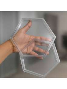Emerald Crystal Party Kit 1 Emerald Lace Cake Stand 22cm + 2 Mini Cakes + 2 Mini Hexagonal Cakes + 2 Trays 20x13cm - 無色 - 查看 4