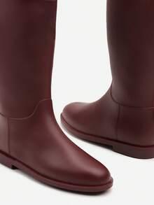 女士秋冬季休闲高筒雨靴