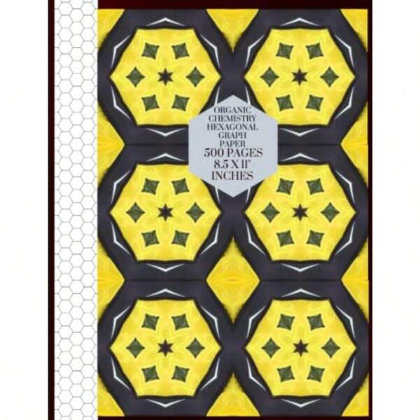 Organic Chemistry Hexagonal Graph Paper 2022: Giant Hexagonal Graph Paper Notebook 500 Pages 8.5" X 11" Inches