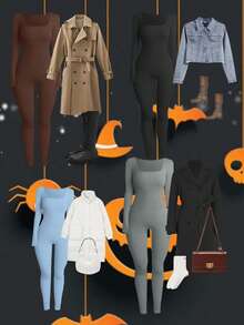 Mono para mujer, conjunto de pilates para mujer, atuendos de otoño para mujer, mono ajustado de un solo color, ropa de gimnasio de manga larga para mujer, atuendos de esquí