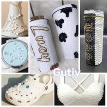 21000Pcs White Rhinestones For Bedazzling Kit, Mix Sizes Jelly Bedazzling Resin Gems, White Gems Bedazzling For Crafting, Flatback Resin Rhinestones For Craft DIY Face Makeup{"Color_name":"S11"} - S11 - 查看 6