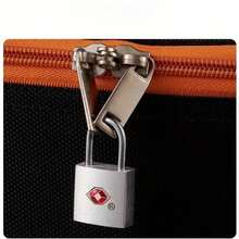 1 TSA Certified Lock, Heavy Duty Padlock With 2 Keys, Airport Security, Compact And Lightweight Aluminum Alloy Material, Suitable Suitcases, Drawers, Cabinets, Bags - Travel Padlock, Luggage Anti-Theft Lock, Decorative Metal Surface, Durable Structure - 合金掛鎖 - 查看 7