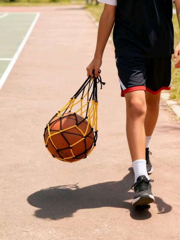 2pcs Basketball Net Bags, Ball Bags, Sports Ball Storage Net Bags, Suitable For Volleyball, Basketball, Soccer