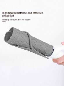 1pc Heat Styling Tool Mat, Universal Size For Straightener And Curler, Heat Resistant Pad For Storage And Travel, Heat Styling Tool Mat, Heat Resistant Silicone Styling Pad Storage Insulation Mat For Hair Styling Tools - Curler And Straightener Brush Pad, Use This Commercial Silicone Heat Resistant Mat To Protect Your Hair Styling Tools - Multicolor - View 8