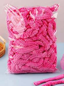 50/100/150/200个装一次性塑料浴帽、染发帽、美发沙龙塑料帽 - 彩色 - 查看 8