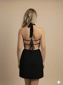 Women Jumpsuits - màu đen - Xem 2