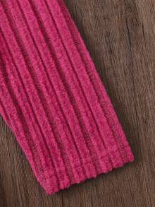 Baby Girls' Casual Flare Sleeve Floral Print Long Sleeve Top And Pants Set, Spring/Autumn/Winter