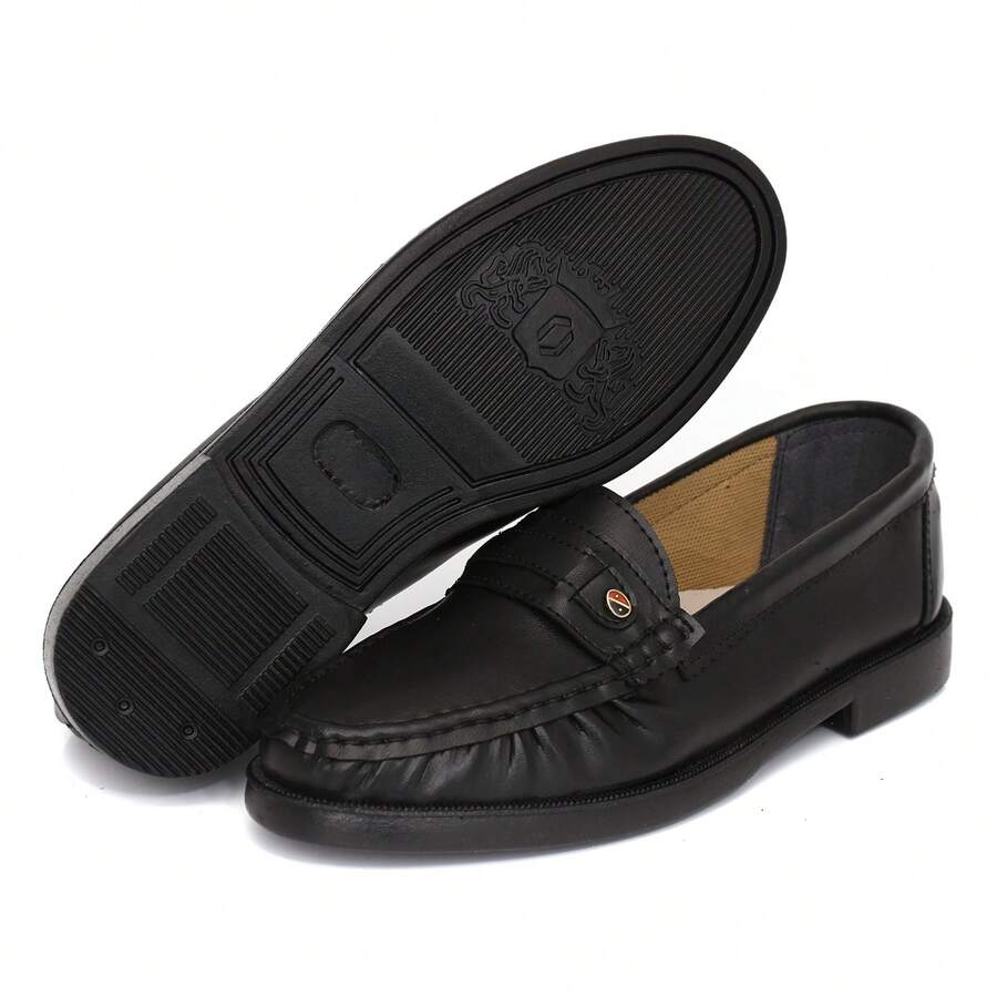 Men's Dress Loafer, Coyote Style, Casual And Comfortable - 黑色的 - 查看 1