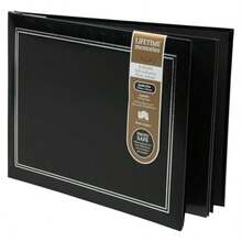 Studio Homewares 62775 NCL Photo Album Jumbo Black Self Adhesive