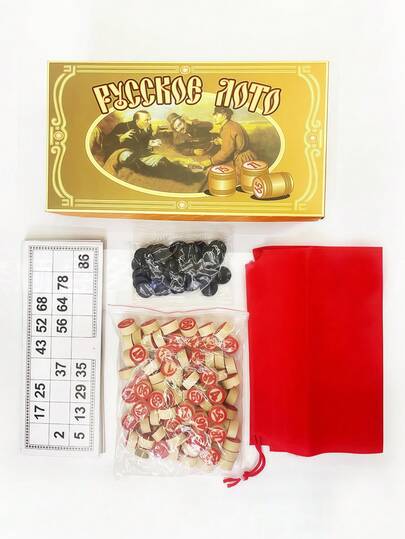 1pc/2pcs 1set Bingo Game Interactive Party Game Double-Sided Numbered Cards Chess Family Gathering Lightweight For Boys, Girls And Adults Vegas-Style Interactive Party Bingo Cards Chips Number Bingo Adult Wooden Double-Sided 1-90 Numbered Chips Bingo Set BLOTO Lotto Bingo Chess BINGO