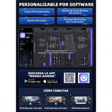 Controlador Mvil para Juegos Android, PC, Switch y 15 Series C Gamepad and con Palanca de Mando Efecto Hall y Gatillo Hall, Conector de Audio de 3.5mm, Intercambio de Botones - inicial - Ver 8