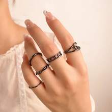 5-piece Black Buckle Set