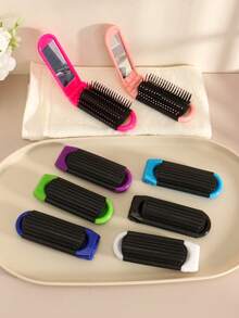 1 Pettine pieghevole con specchio incorporato, compatto e portatile, può essere trasportato in tasche, borse o per viaggi, accessori per capelli, spazzole, pettini, strumenti per capelli, prodotti per capelli e accessori per parrucchieri, essenziali da viaggio per la bellezza, articoli essenziali per il ritorno a scuola, articoli essenziali per le vacanze, accessori per capelli da donna, spazzole, set di spazzole per capelli, spazzola per bordi, spazzola per capelli, pettine per capelli, pettine per capelli, spazzola districante, spazzola a sfera, mini spazzola per capelli, set di spazzole per capelli, pettine in legno, spazzola per capelli, spazzola, pettine, spazzola per capelli lisci, spazzola per capelli, spazzola per bordi, spazzola per capelli, pettine per capelli, set di spazzole per capelli, pettine per capelli, mini spazzola per capelli, spazzola districante, spazzole per capelli, capelli, accessori, prodotti per capelli, strumenti per capelli