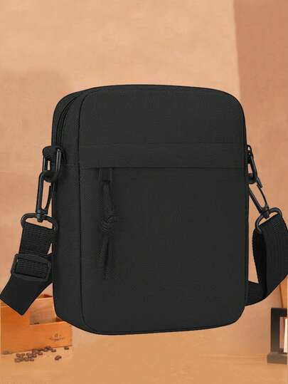 斜挎包 男童新款日系ins时尚品牌多功能手机小单肩包 休闲简约背包