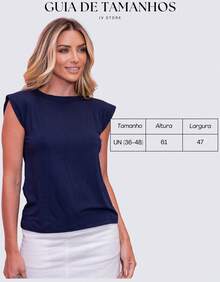 Women Tank Tops & Camis - Navy Blue - View 9