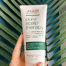 Mascarilla Capilar Vegana SUGAR - Terapia para Cabelludo y Cabello Normal, con Carbón Activado, Coco y Aceite de Hierbabuena, 198 ml, Sin Sulfatos SLS y Parabenos - Multicolor - Ver 5