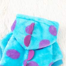 秋冬季小型犬和猫保暖羊毛宠物服装 - 彩色 - 查看 5