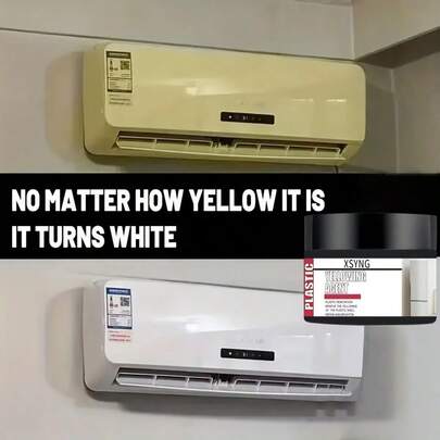 Agente de Restauração de Plástico - Pode ser usado para Restauração de Amarelamento de Ar-Condicionado, Amarelamento de Painel de Plástico, Limpeza de Carcaça de Plástico, Restauração e Reparo de Faróis de Carro, Usado para Reparar Plásticos Embaçados, Oxidados e Arranhados, e Polir Detalhes