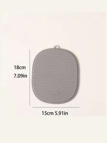 1 Pieza Tapete de mesa multiusos, Salvamanteles de cocina a rayas resistente al calor, Alfombrilla de aislamiento de silicona gruesa resistente al calor, Guantes de horno, Protectores de manos, Salvamanteles