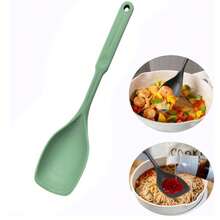 3件/2件/1件 硅胶烹饪勺 二合一多功能硅胶烹饪铲 厨房勺刮刀,耐热,带刻度,适用于家庭厨房、炒菜、盛汤,必备烹饪工具(红色、绿色、白色、黑色) - 彩色 - 查看 12