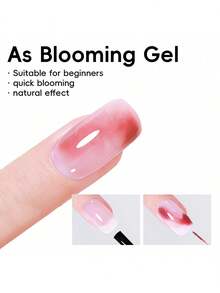 XEIJAYI 1pc 15ml Nail Gel Base Coat, Top Coat, And Six-In-One Functional Gel Set For Manicure - Matte, Strengthening, Leveling, Smudging, And Specially Designed For Nail Tips. - Trong sáng - Xem 5