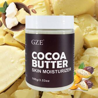 Hidratante de manteca de cacao de GZE para piel extremadamente seca - Hidratación intensa para Body, manos, pies y codos, sin grasa