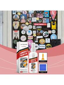Sticker Remover - Household Glass, Window, Car Paint Surface Adhesive Sticker Cleaner