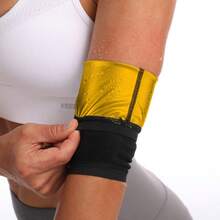 1Pair Of Unisex Shaping Arm Sleeve Compression Design Suitable For Yoga Running Gym And Sauna Fitness Accessories - Multicolor - View 10