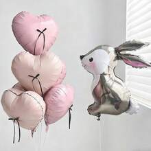 14 piezas Conjunto de globos con forma de corazón multicolor para el Día de San Valentín, incluye globos de corazón de papel de aluminio de 18 pulgadas, globos de corazón blancos y rojos con cintas de lazo, adecuados para el Día de San Valentín, decoración de cumpleaños, aniversario, decoración de fiesta, boda, despedida de soltera, fiesta de compromiso, decoración del hogar, regalo para ocasión especial - Multicolor - Ver 10