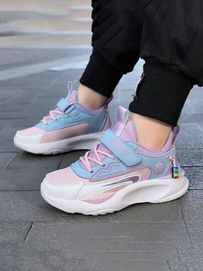 Nuevos zapatos deportivos casuales para niños y niñas con suela suave acolchada, antideslizante y resistente al agua, con cierre de , ideales para otoño/invierno