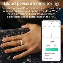 Smart Ring Fitness Tracker For Women Men - Waterproof Health Rings For Sleep Tracker,Gesture Swipe VideoBuilt-In Motion Gesture Function, Heart And Blood Oxygen Monitor, Fitness Ring For Family Care,Step And Burned Calories Counte, Switchable Video,Comfortable To Wear(15/20mAh Rechargeable Battery) - ET-Nhiều màu - Xem 7