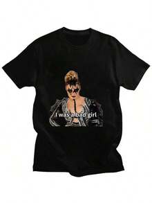 COOL SUMMER JoJos Siwas T-Shirt Short Sleeve Cotton Hip Hop Tee-Shirt Short Sleeve Fashion Vintage Tshirt Ropa Hombre Play Tricks O-Neck Tops - 黑色 - 查看 1