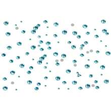 7200 Pieces 6 Mixed Sizes Glue Fix On Glass Rhinestones Round Crystal Gems Flatback For DIY Jewelry Making With One Picking Pen(6-Sizes 7200PCS, Aquamarine){"Color_name":"Aquamarine","Size_name":"6-SIZES7200PCS"} - 海藍寶6尺寸7200件 - 查看 4
