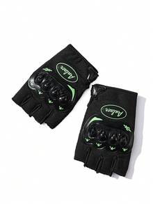 1 双男女无指手套，适合户外骑行、旅行、居家、办公室和写作 - 漏指手套 - 查看 13