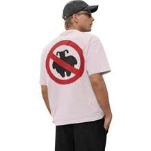 Unisex Oversized T-Shirt Prohibited Fat LL - White - View 1