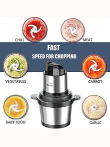 SOKANY SK-7028 800W 大功率全自动绞肉机、蔬菜切碎机、电动灌肠机，4升