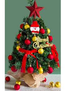 Mini Weihnachtsbaum Set, Tisch- & Ausstellungsdekoration, Weihnachtsdekoration